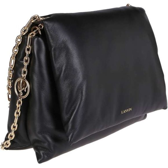 LANVIN: Small Sugar Shoulder Bag – Black - Picture 6 of 15